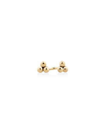 Trio Ball Stud Earrings in 10kt Yellow Gold Trio Ball Stud Earrings in 10kt Yellow Gold