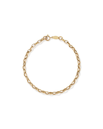 19cm (7.5") Belcher Bracelet in 10ct Yellow Gold 19cm (7.5") Belcher Bracelet in 10ct Yellow Gold
