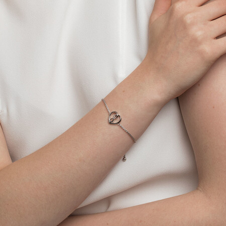 Infinitas Bracelet in Sterling Silver Infinitas Bracelet in Sterling Silver