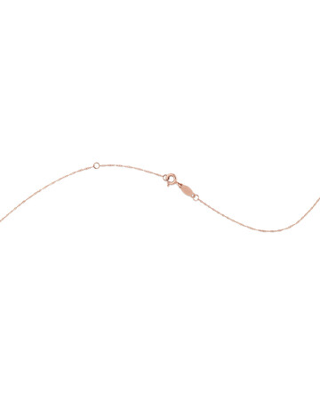 Mini Infinitas Pendant with Diamonds in 10kt Rose Gold Mini Infinitas Pendant with Diamonds in 10kt Rose Gold
