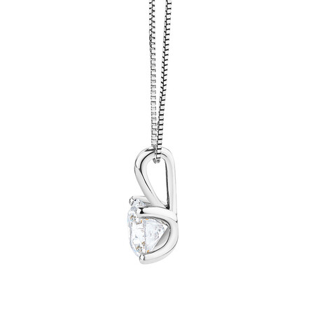 Solitaire Pendant with 1.0 Carat TW of Diamonds in 14kt Gold Solitaire Pendant with 1.0 Carat TW of Diamonds in 14kt Gold