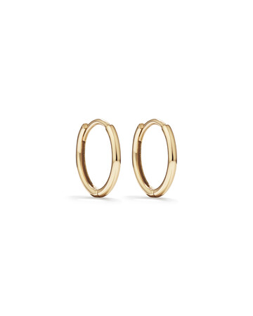 Mini Hoop Earrings in 10ct Yellow Gold Mini Hoop Earrings in 10ct Yellow Gold