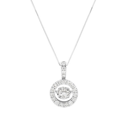Everlight Pendant with 1.50 Carat TW of Diamonds in 14kt White Gold Everlight Pendant with 1.50 Carat TW of Diamonds in 14kt White Gold
