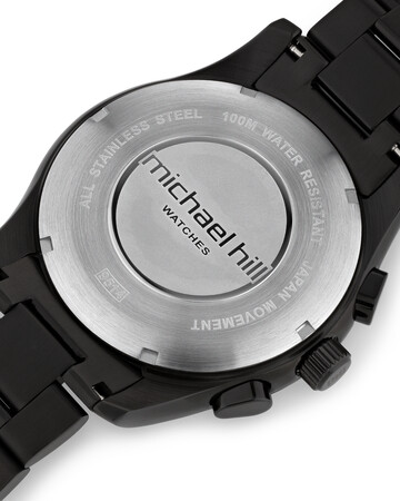 Men's Chronograph Watch in Black Tone Stainless Steel Men's Chronograph Watch in Black Tone Stainless Steel