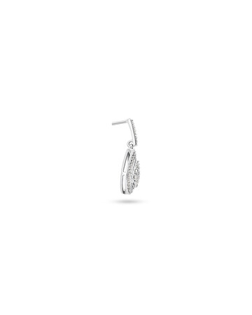 Drop Earrings with 1/2 Carat TW of Diamonds in 10kt White Gold Drop Earrings with 1/2 Carat TW of Diamonds in 10kt White Gold
