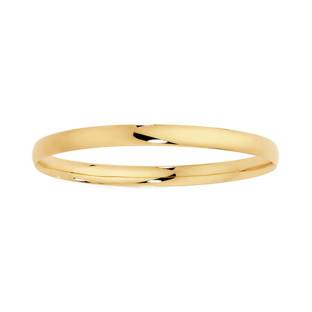 Bangle in 10kt Yellow Gold Bangle in 10kt Yellow Gold