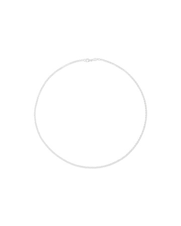 45cm (18") 2mm-2.5mm Width Belcher Chain in Sterling Silver 45cm (18") 2mm-2.5mm Width Belcher Chain in Sterling Silver