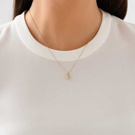 Mini Spirits Bay Necklace In 10kt Yellow Gold Mini Spirits Bay Necklace In 10kt Yellow Gold