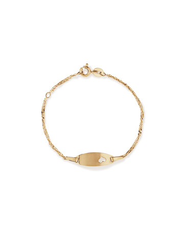 Baby Identity Bracelet in 10ct Yellow Gold Baby Identity Bracelet in 10ct Yellow Gold