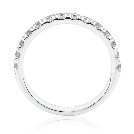 Evermore Wedding Band with 3/4 Carat TW Diamonds in 14ct White Gold Evermore Wedding Band with 3/4 Carat TW Diamonds in 14ct White Gold