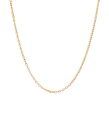 50cm (20") Oval Belcher Chain in 10ct Yellow Gold 50cm (20") Oval Belcher Chain in 10ct Yellow Gold