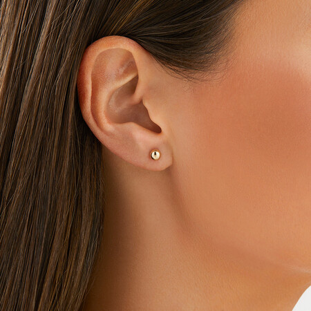 5mm Ball Stud Earrings in 10ct Yellow Gold 5mm Ball Stud Earrings in 10ct Yellow Gold