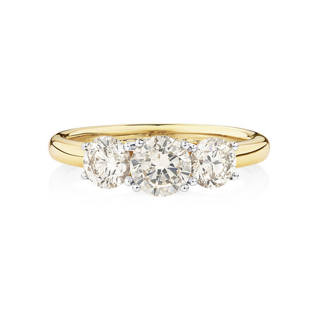 Engagement Ring with 1.60 Carat TW of Diamonds in 14kt White Gold Engagement Ring with 1.60 Carat TW of Diamonds in 14kt White Gold