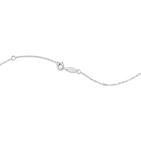 Pendant with 0.25 Carat TW Of Diamonds in 10kt White Gold Pendant with 0.25 Carat TW Of Diamonds in 10kt White Gold