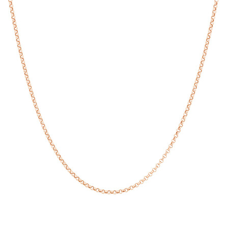 50cm (20") Hollow Belcher Chain in 10kt Rose Gold 50cm (20") Hollow Belcher Chain in 10kt Rose Gold