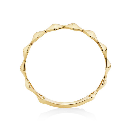 Edge Ring in 10ct Yellow Gold Edge Ring in 10ct Yellow Gold