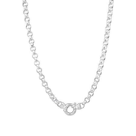 45cm (18") Belcher Chain in Sterling Silver 45cm (18") Belcher Chain in Sterling Silver