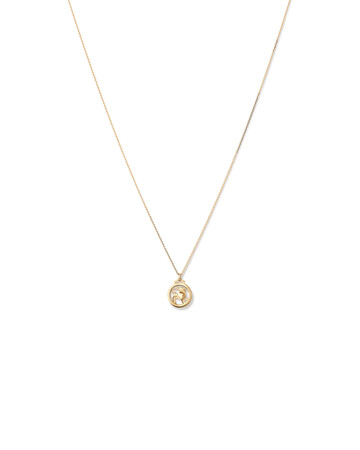 Leo Zodiac Pendant with Chain in 10kt Yellow Gold Leo Zodiac Pendant with Chain in 10kt Yellow Gold