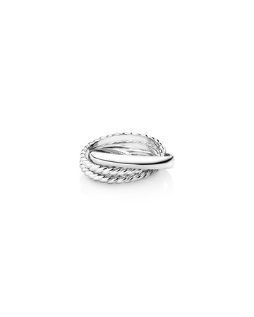 Triple Band Ring in Sterling Silver Triple Band Ring in Sterling Silver