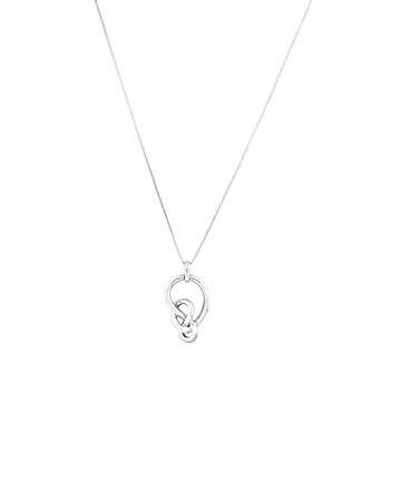 Medium Knots Pendant in Sterling Silver Medium Knots Pendant in Sterling Silver