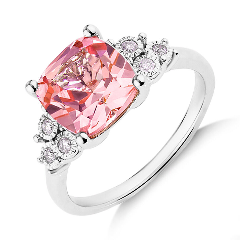 Michael hill peach sapphire ring outlet