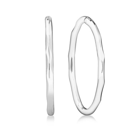 16mm Sleepers in Sterling Silver 16mm Sleepers in Sterling Silver