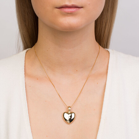 Enhancer Pendant with Diamonds in 10ct Yellow Gold Enhancer Pendant with Diamonds in 10ct Yellow Gold