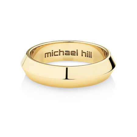 5mm French Curve Ring in 10kt Yellow Gold 5mm French Curve Ring in 10kt Yellow Gold