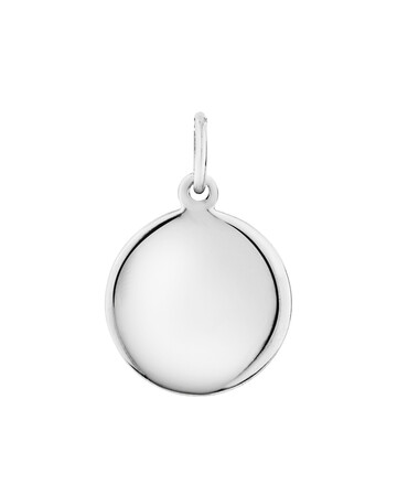 Circle Pendant in Sterling Silver Circle Pendant in Sterling Silver