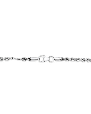 45cm (18") 2.5mm Rope Chain in 10kt White Gold 45cm (18") 2.5mm Rope Chain in 10kt White Gold