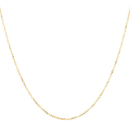 45cm (18") Solid Cable Chain in 10ct Yellow Gold 45cm (18") Solid Cable Chain in 10ct Yellow Gold