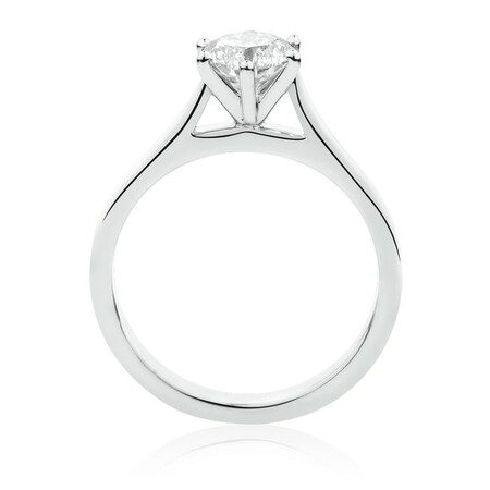 Prelude Solitaire Engagement Ring with 2 Carat TW Diamond in 14ct White Gold Prelude Solitaire Engagement Ring with 2 Carat TW Diamond in 14ct White Gold