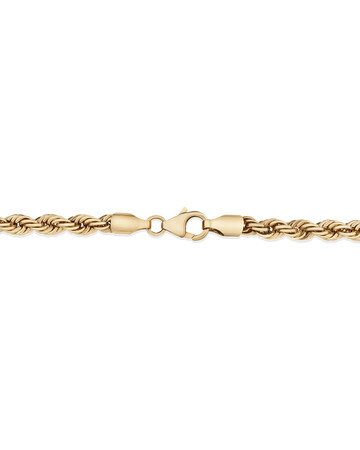 55cm (22") Rope Chain in 10kt Yellow Gold 55cm (22") Rope Chain in 10kt Yellow Gold
