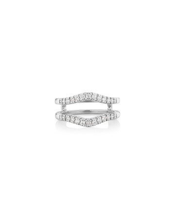 Evermore Ring Enhancer with 0.50 Carat TW of Diamonds in 14kt White Gold Evermore Ring Enhancer with 0.50 Carat TW of Diamonds in 14kt White Gold