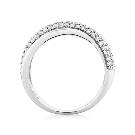 Ring with Cubic Zirconia in Sterling Silver Ring with Cubic Zirconia in Sterling Silver