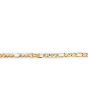 55cm (22") 7.5mm-8mm Width Figaro Chain in 10kt Yellow Gold 55cm (22") 7.5mm-8mm Width Figaro Chain in 10kt Yellow Gold
