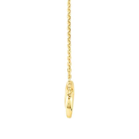 Infinity Necklace in 10kt Yellow Gold Infinity Necklace in 10kt Yellow Gold