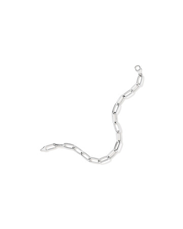 19cm (7.5") Paperclip Bracelet in Sterling Silver 19cm (7.5") Paperclip Bracelet in Sterling Silver