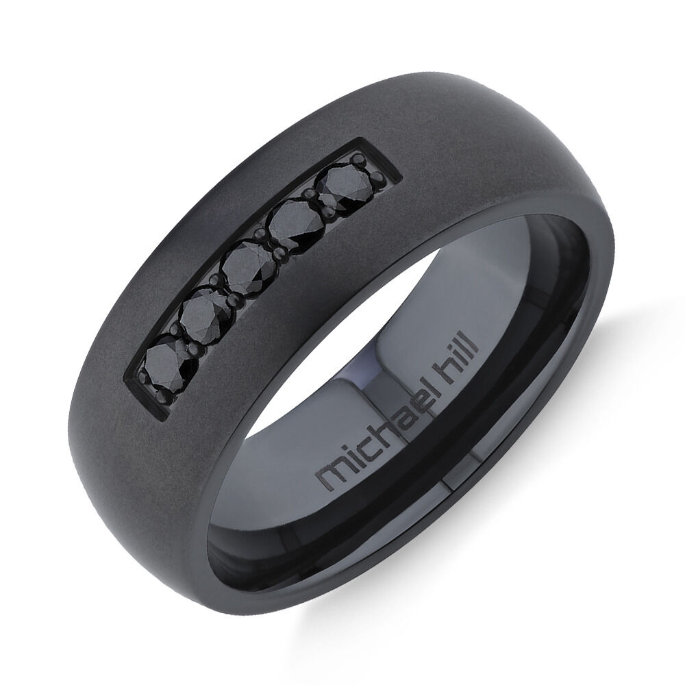 Titanium ring discount michael hill