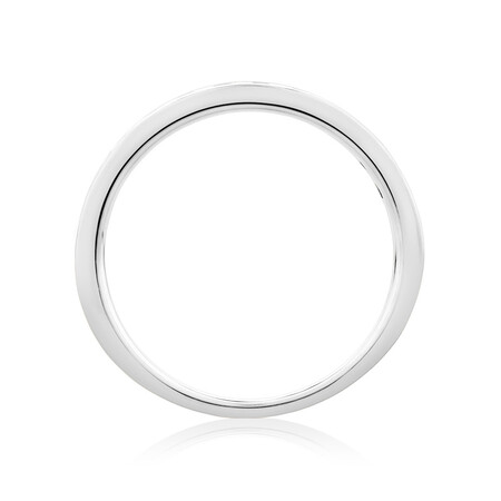 Wedding Band with 1/2 Carat TW of Diamonds in 14ct White Gold Wedding Band with 1/2 Carat TW of Diamonds in 14ct White Gold