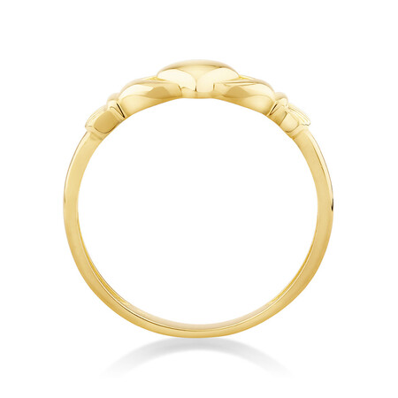 Claddagh Ring in 10kt Yellow Gold Claddagh Ring in 10kt Yellow Gold