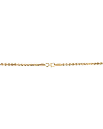 60cm (24") Rope Chain in 10kt Yellow Gold 60cm (24") Rope Chain in 10kt Yellow Gold