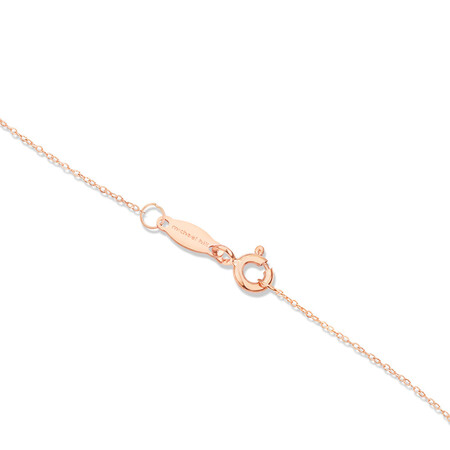 Pendant with Morganite in 10kt Rose Gold Pendant with Morganite in 10kt Rose Gold