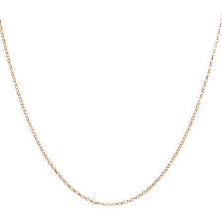 45cm (18") Solid Belcher Chain in 10ct Rose Gold 45cm (18") Solid Belcher Chain in 10ct Rose Gold