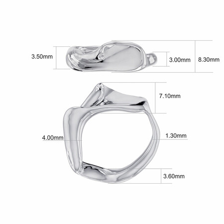 Spirits Bay Ring in Sterling Silver Spirits Bay Ring in Sterling Silver