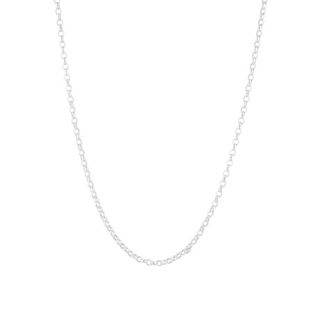 80cm (32") 3mm-3.5mm Width Belcher Chain in Sterling Silver 80cm (32") 3mm-3.5mm Width Belcher Chain in Sterling Silver