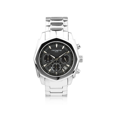 Men's Solar Chronograph Watch in Stainless Steel Men's Solar Chronograph Watch in Stainless Steel