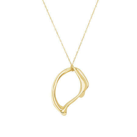 Large Spirits Bay Pendant in 10kt Yellow Gold Large Spirits Bay Pendant in 10kt Yellow Gold