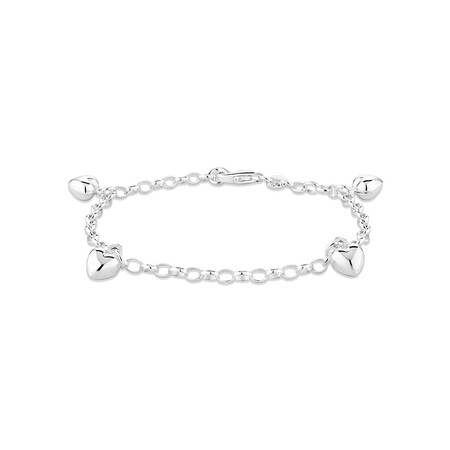 18cm Belcher Bracelet in Sterling Silver 18cm Belcher Bracelet in Sterling Silver
