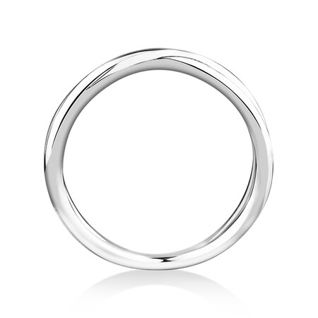 Crossover Ring in Sterling Silver Crossover Ring in Sterling Silver